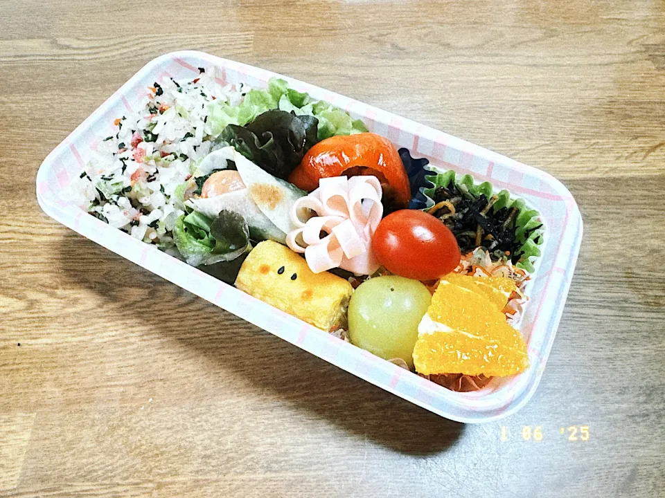 パプリカの肉詰め弁当|みもざさん