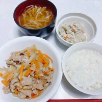 お昼ご飯|まめさん