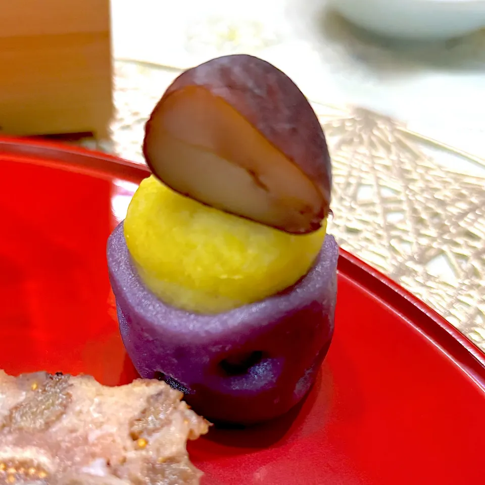カラフル栗きんとん|あいりんごさん