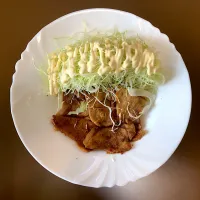 HOME 豚肉の生姜焼き|ばーさんさん