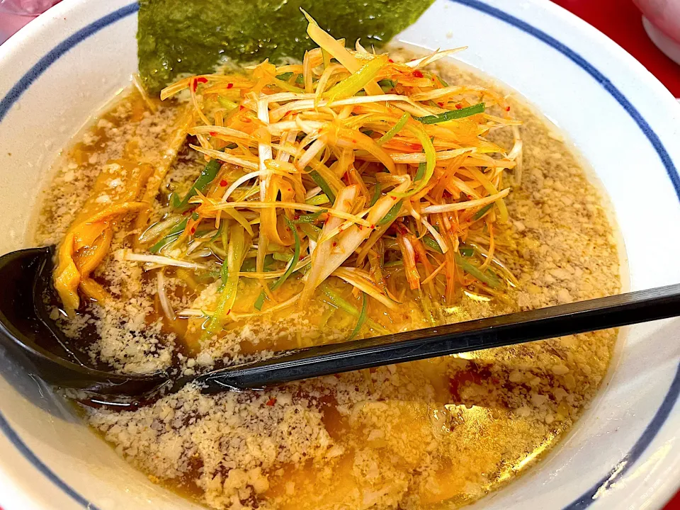 こってりねぎらー麺|ももみさん