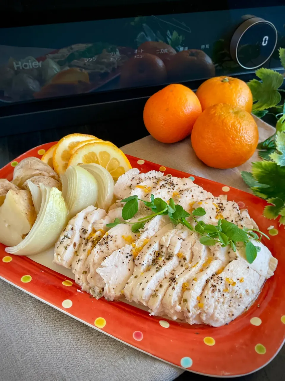 鶏むね肉deマリネ☆ローストチキン|スイーツポテトさん