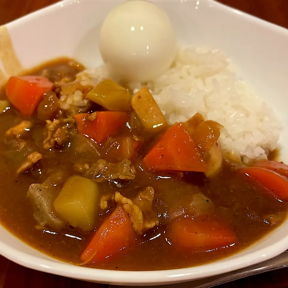 おせちの残りカレー🍛|とゆあさん