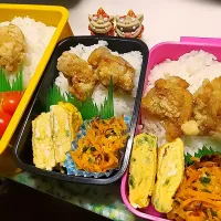 夫弁当､娘弁当､私弁当|みどりさん