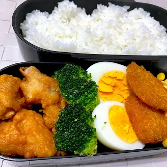 Snapdishの人気料理写真:単身赴任弁当140