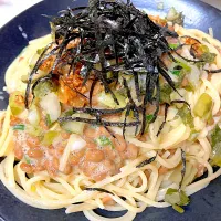 納豆パスタ| ピンキーさん