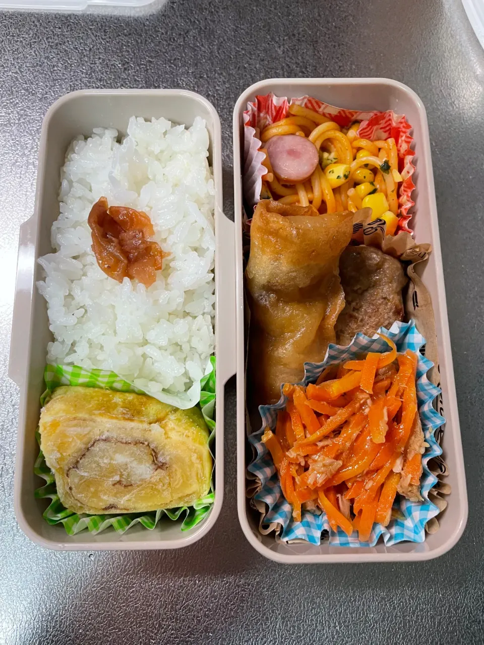 にんじんシリシリ弁当|あおのりさん