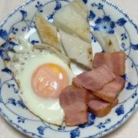 今朝の朝食| マシュマロールさん