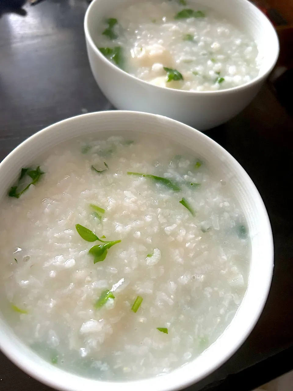 餅入り中華風七草粥|ハルさん