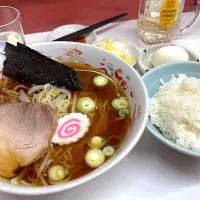 銀水　ラーメンセット