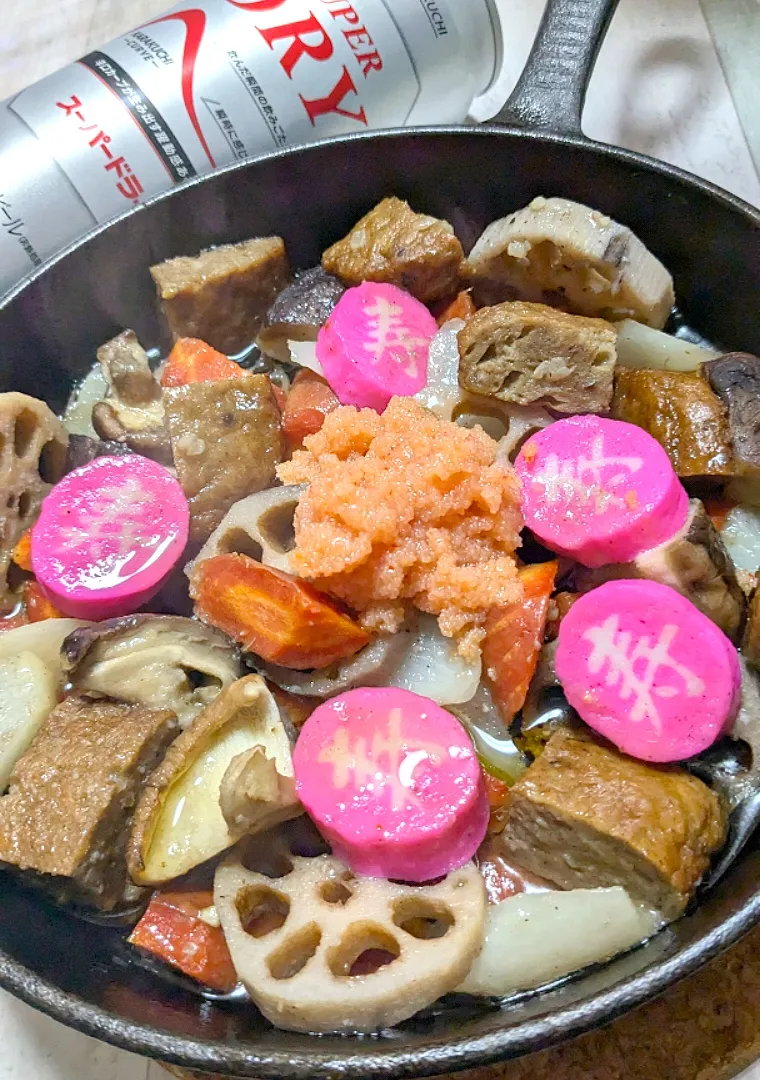 明太の旨味たっぷり💕根菜ぃーージョ🔥|ひとみんΨ(*´∀｀)Ψさん