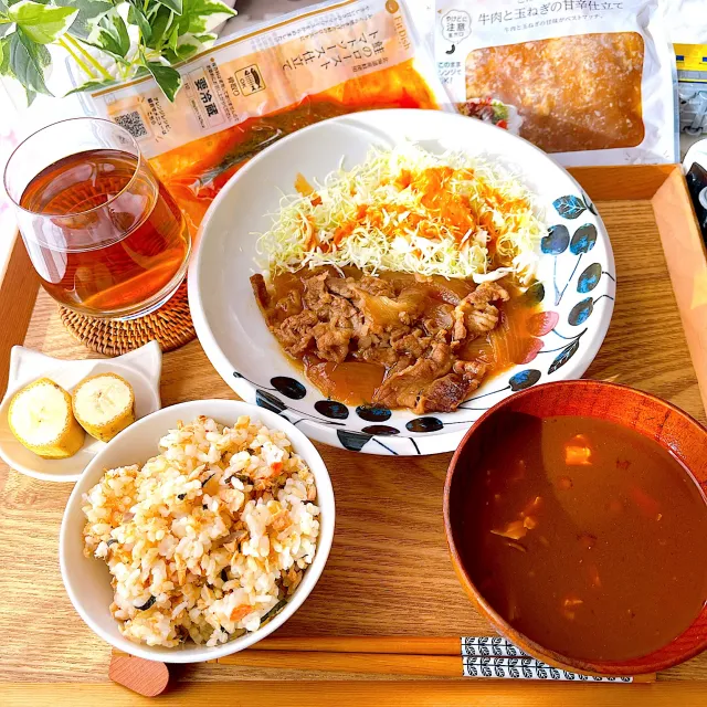 Snapdishの料理・レシピ写真:fitdishでランチ｜続報！【SDユーザーさん絶賛体験中】あなたにぴったりのおかずをお届け「FitDish」のココが好き！