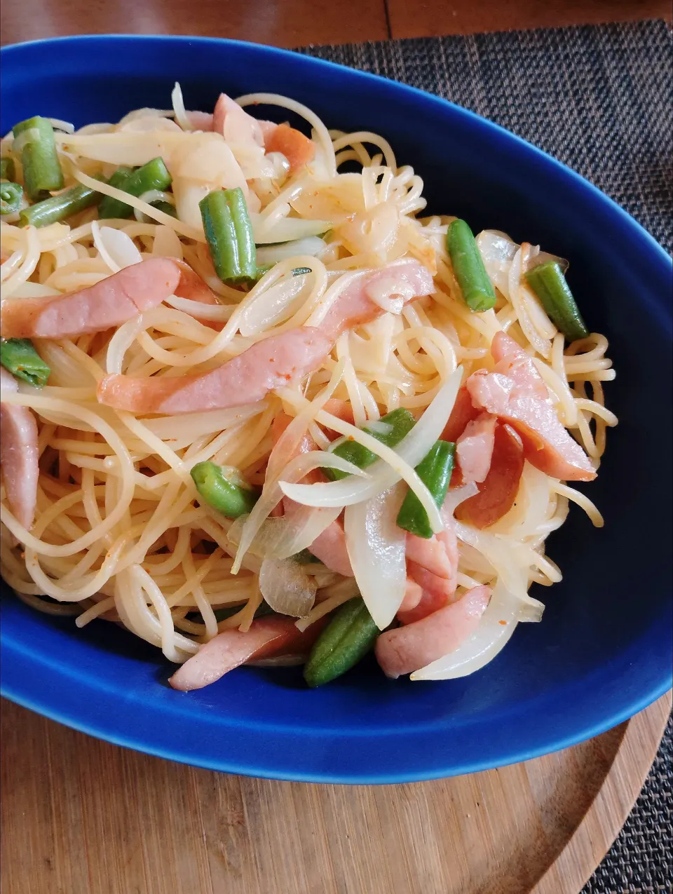 ある物ペペロンチーノ|こぼさん