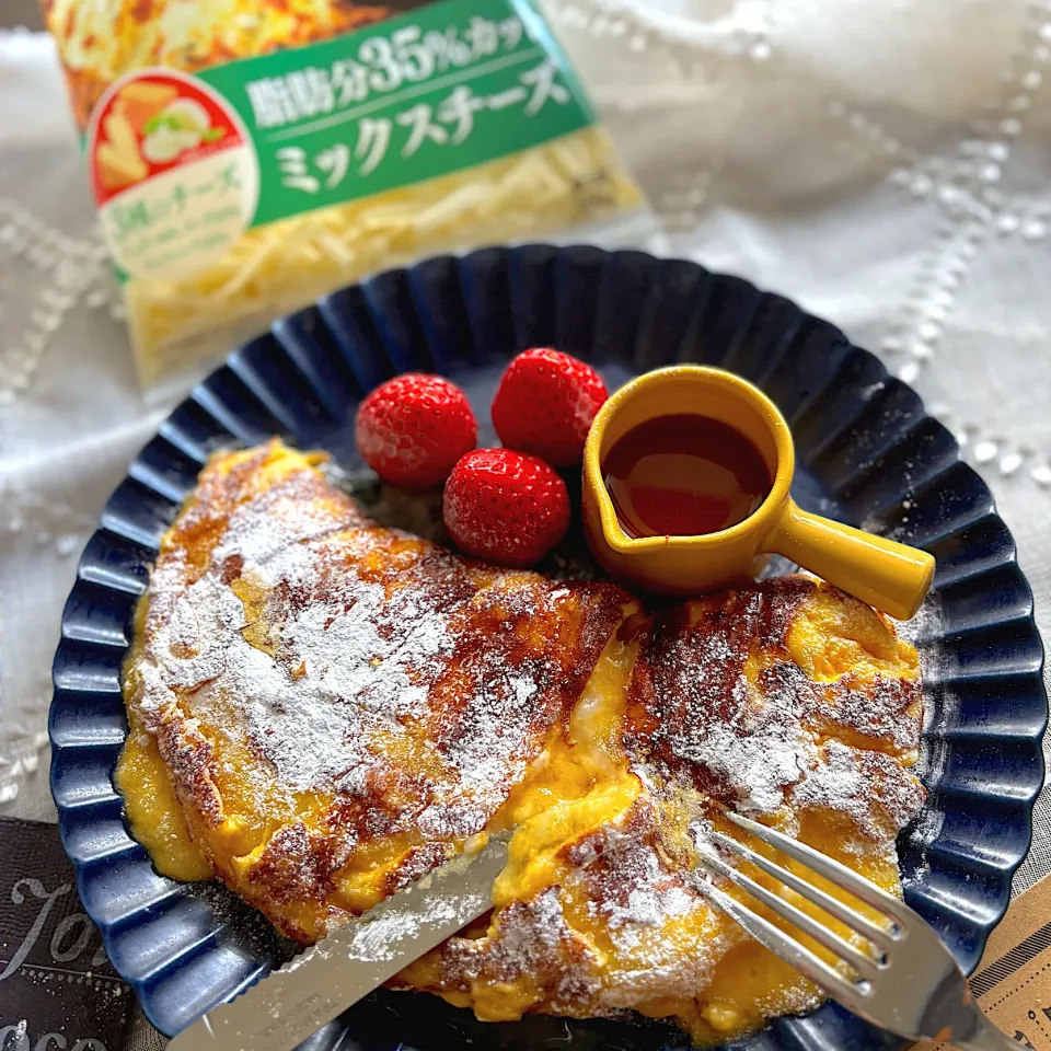 お餅のフレンチトースト風|マーブルさん