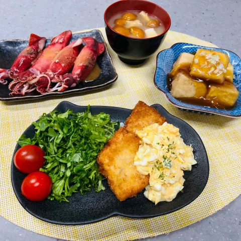 「プラス糀 生塩糀パウダー黒胡椒ブレンド150g」を使ってみたSnapdishの料理・レシピ写真:「メカジキかつ」