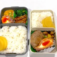 娘と息子のお弁当🍱| megさん