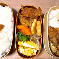 豚肉チーズフライ弁当🍱|ふみふみさん