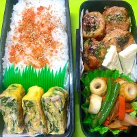 高1息子のお弁当🌈2/9(木)たこ焼き入り🐙|KCoさん