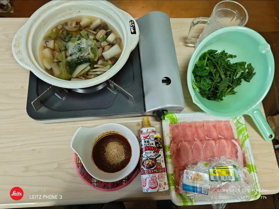 四足肉解禁自宅での年始めは房総ポークで野菜たっぷりしゃぶしゃぶ|Tarou  Masayukiさん