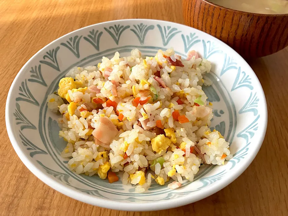 ＊多めベーコンの旨炒飯＊|＊抹茶＊さん