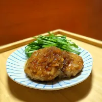 豚モモ肉のソテー🐷オニオンソースがけ