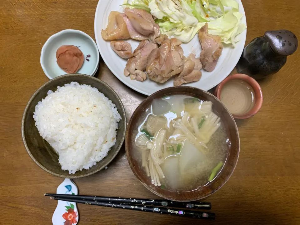 夕食　紀州赤地鶏|ATさん