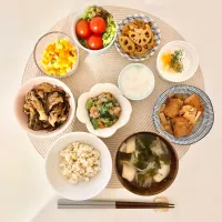 干し椎茸と切り昆布と油揚げの煮物|ranさん