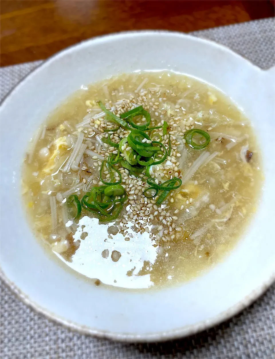 白菜とえのきの餡掛けスープ|藤田 まり子さん