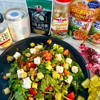 ギリシャ料理 ホリアティキサラタ 田舎風ギリシャサラダ🥗| 🌺🌺Foodie🌺🌺さん