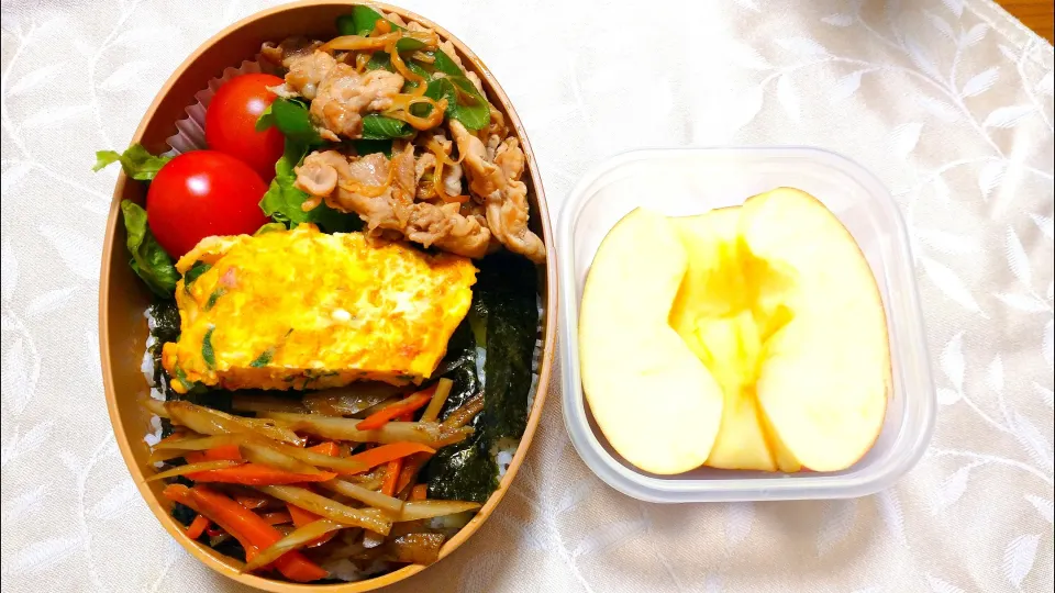 1/9のお弁当🍱
海苔弁当|卯月さん