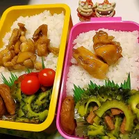 夫弁当､私弁当|みどりさん