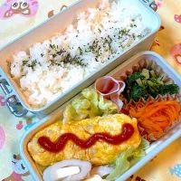 ミンチ入りオムレツ弁当|えつこさん