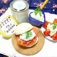 🌏『世界の食卓探検隊』🇬🇷ギリシャ料理【🍅トマトのザジキソースサンド】