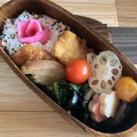 お正月の名残り弁当|はるさん