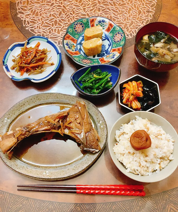 マグロかま　晩御飯|ショコラさん