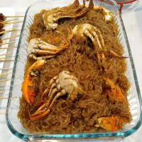 Fried vermicelli with crab|Mariano Ngさん