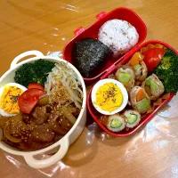 😋子ども弁当🍙大人弁当🍙|moyukitaさん