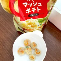 マッシュポテトで離乳食🎵|あやとん♪さん