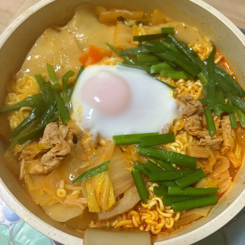 キムチチゲラーメン🍜♬|panchiさん