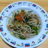 野菜炒め|料理好きなじいさまさん