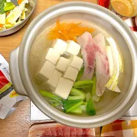 お得用こんぶ茶スタンドパック🍵で豚しゃぶ2種ダレ🐖|1614さん