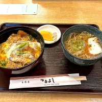 かつ丼セット❗️お蕎麦です♪|Yoshihiro  Hamasakiさん