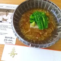 なめことろろ出汁の胡麻とうふ|さくらんぼさん