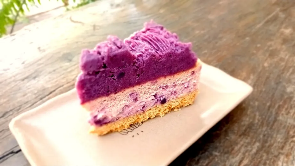 Sweet potato cheesecake.|Pongさん