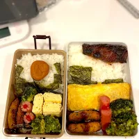 パパお弁当＆息子お弁当🍱|みぃこさん