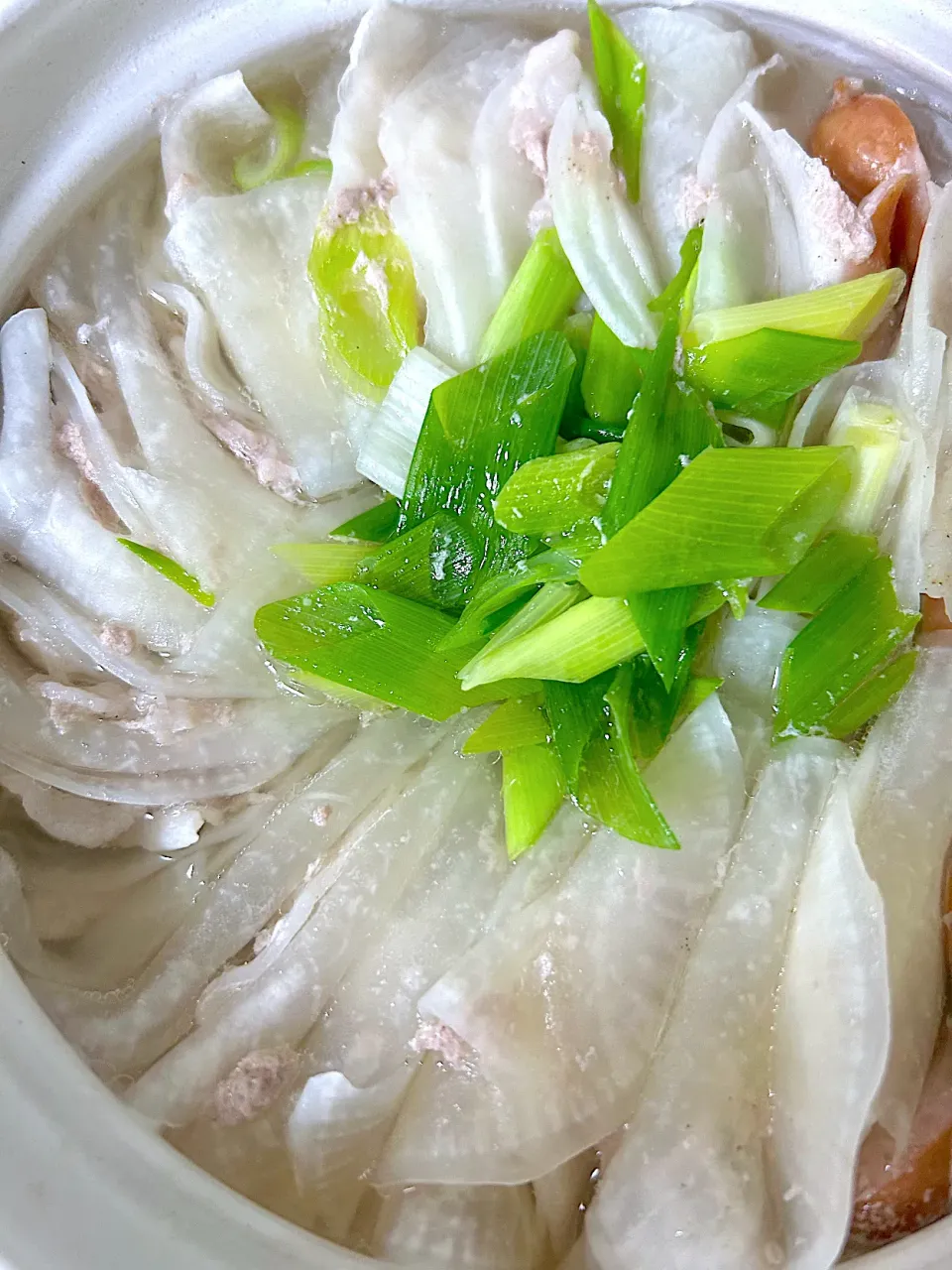 大根と豚肉のミルフィーユ鍋 もどき|🍒ふみりん🍒さん