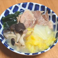 白菜とヒラタケのさっと煮|pucchan_pupupu_o._.oさん