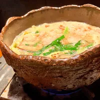 もつ鍋（器が素敵すぎて|らんでぃさん