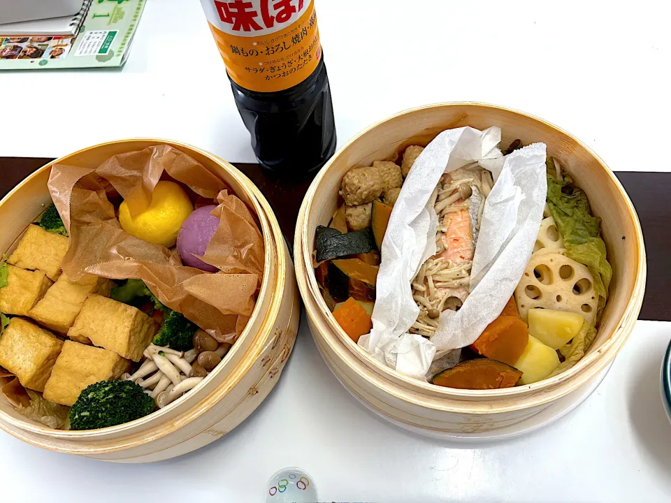 初のセイロ料理|パンプキン7さん