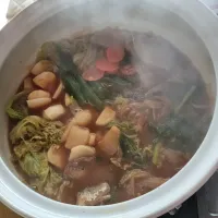 🍲味噌󠄀寄せ鍋🐟️